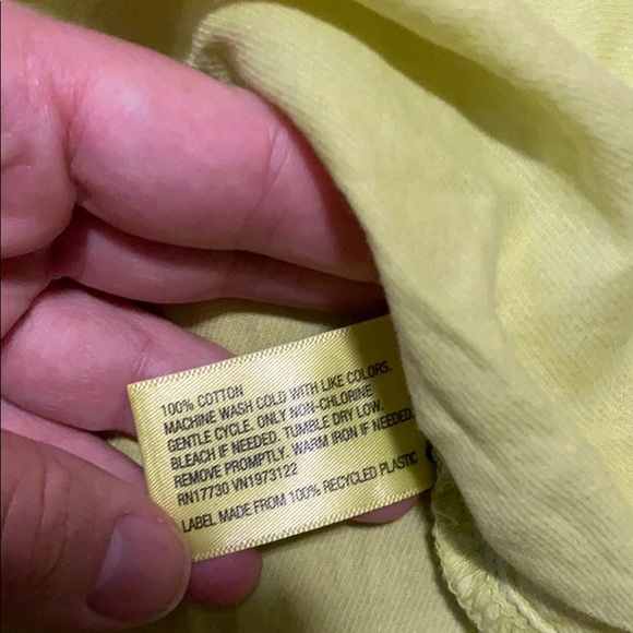 Lime green crop linen button down top wild fable - Picture 5 of 5